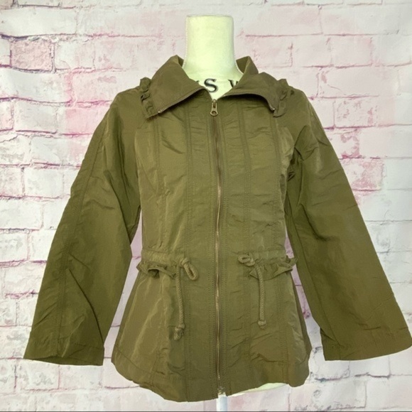 LOFT Olive Green Light Jacket - Picture 13 of 13